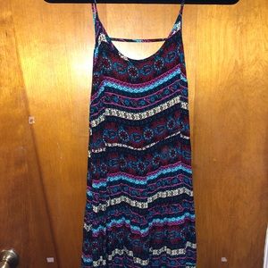 scoop back dress